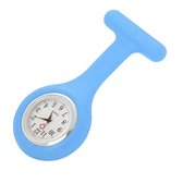 Verpleegster horloge - Verpleegsterhorloge - Nurse Watch - siliconen - licht blauw