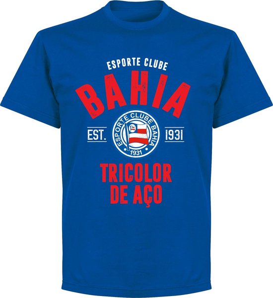 EC Bahia Established T-Shirt - Blauw - L