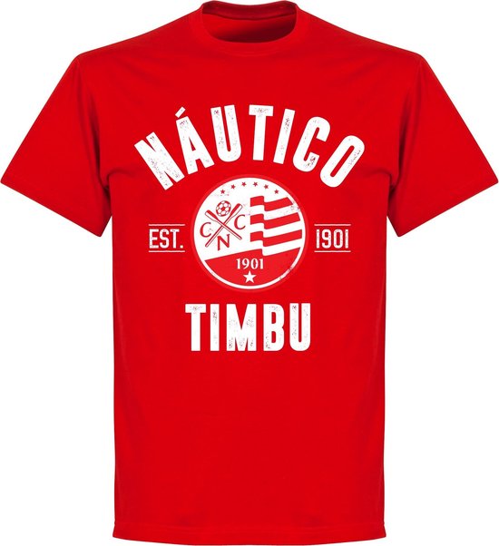 Nautico Established T-Shirt - Rood - S