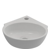 Plieger scale waskom 39x32x17,5cm zwart/wit