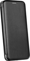 Elegante book case Geschikt voor SAMSUNG J6+ (J6 Plus) - zwart