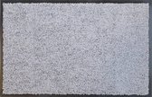 Ikado  Ecologische droogloopmat zilvergrijs  88 x 118 cm