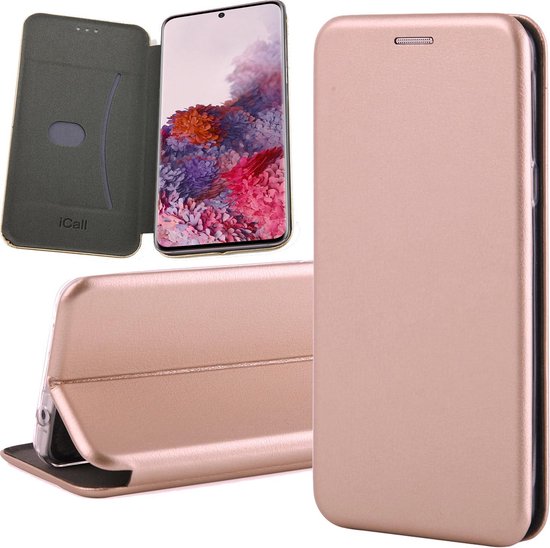 Hoesje geschikt voor Samsung S20 Book Case Wallet - Roségoud