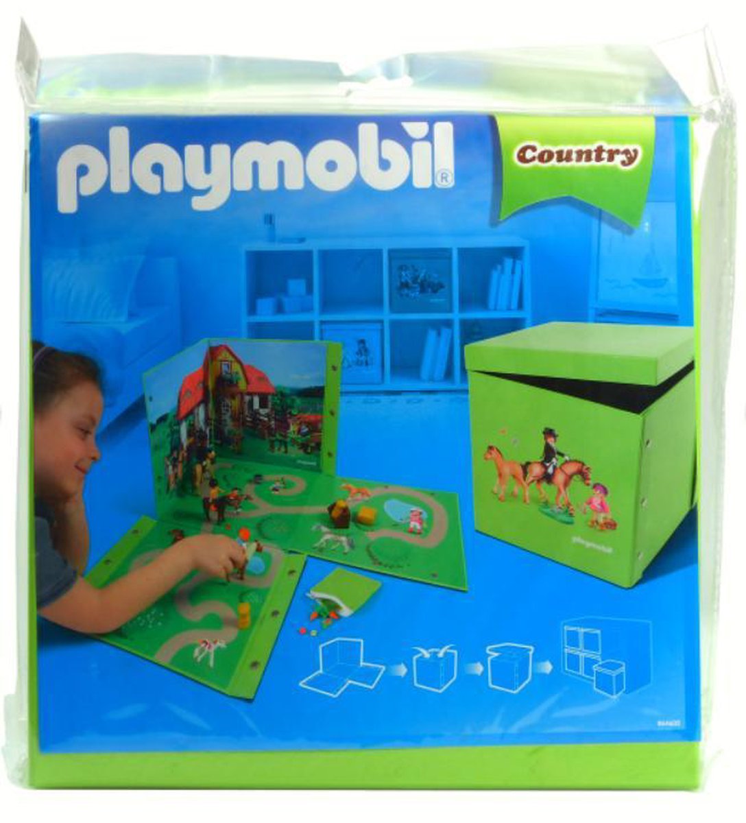 Playmobil Boîte de rangement chevaux Pays