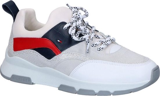 Tommy Sporty Witte Sneakers Dames 37 | bol.com