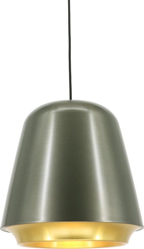 Artdelight - Hanglamp Santiago - Zilver / Goud - E27 - IP20 - Dimbaar