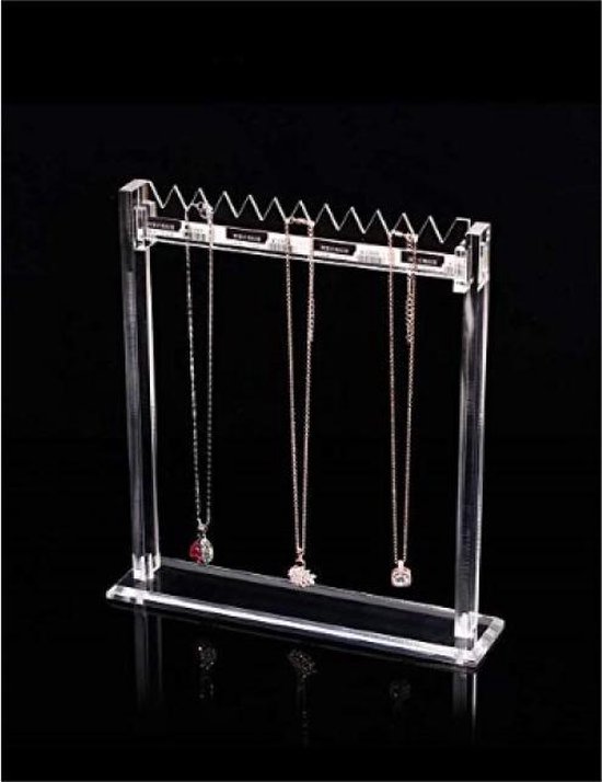 Porte-bijoux Nava acrylique | Arbre à bijoux design simple et doux |  Support à Bijoux... | bol.com