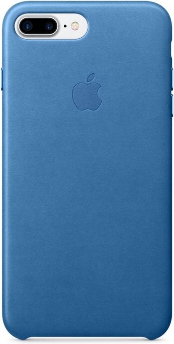 Apple Lederen Back Cover voor iPhone 7/8 Plus - Blauw
