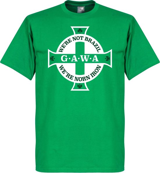 Noord Ierland Iron T-Shirt - L