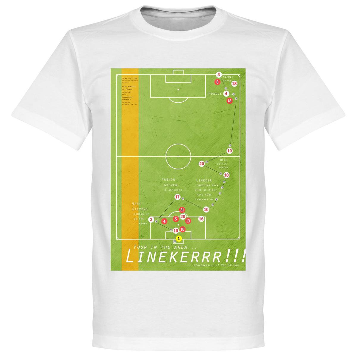 Pennarello Gary Lineker 1986 Classic Goal T-Shirt - M