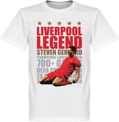 T-shirt Légende de Steven Gerrard - XXL