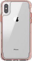 Griffin Survivor Clear iPhone X / XS rose goud