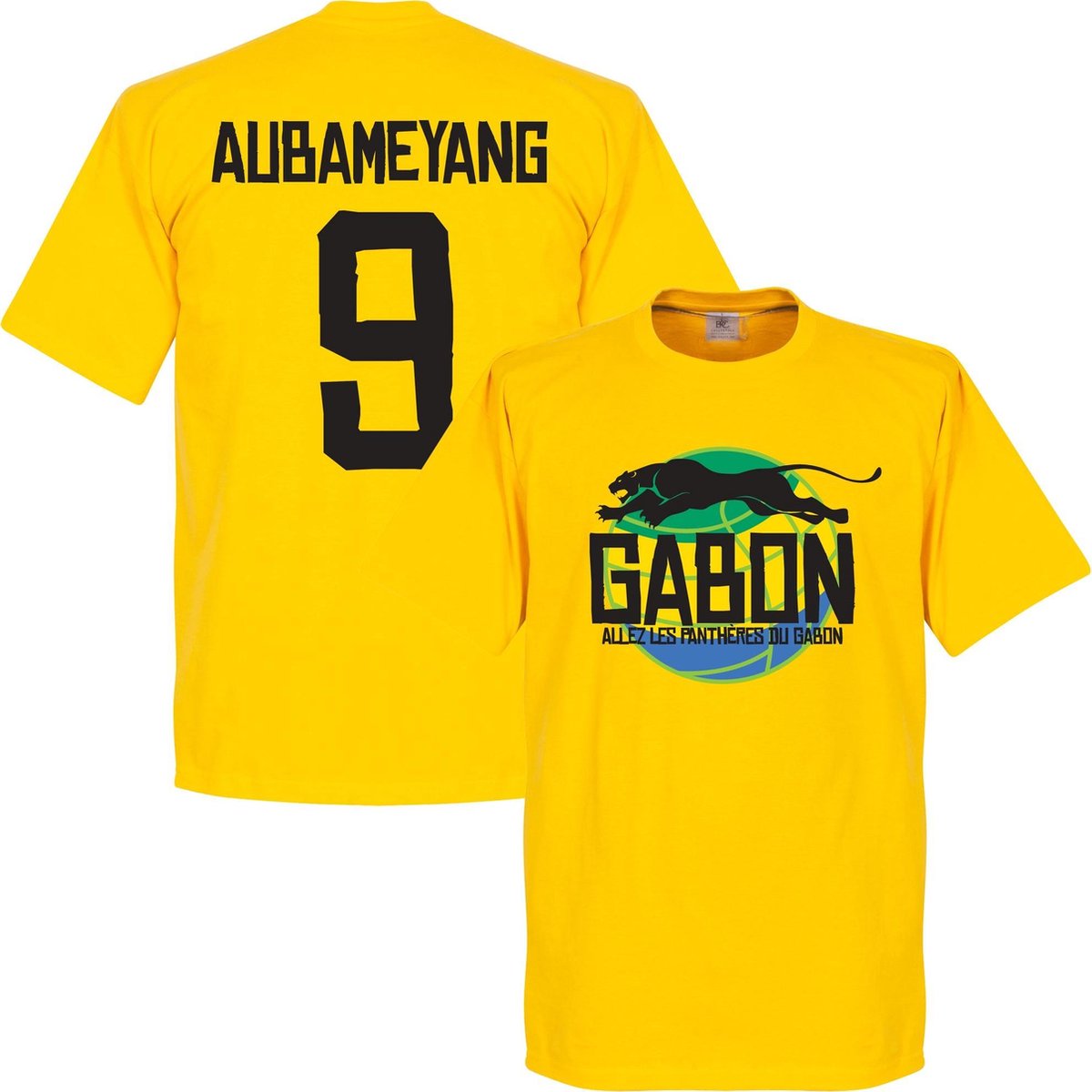 Gabon Logo Aubameyang T-Shirt - XXL