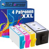 PlatinumSerie 4x inkt cartridge alternatief voor HP 920 XL