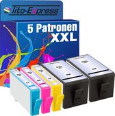 PlatinumSerie 5x inkt cartridge alternatief voor HP 920 XL