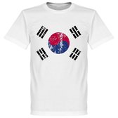 Zuid Korea Flag Football T-shirt - L