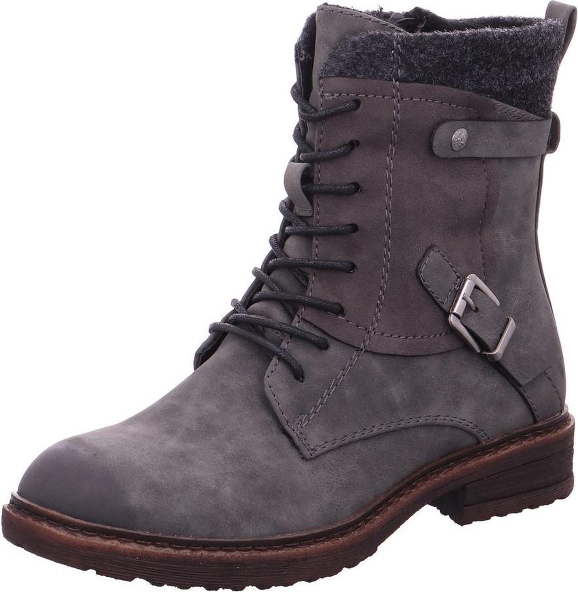 Rieker Dames Laarzen - Grijs - Maat 41 | bol.com