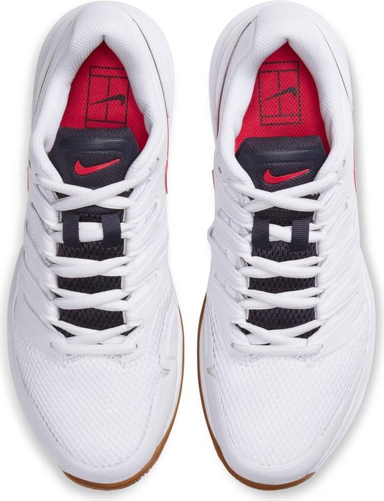 Air Zoom Prestige Heren Sportschoenen - White/Laser Crimson-Gridiron-Wheat - Maat 40.5