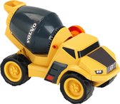 Klein Toys Volvo Power cementwagen - 23x11x14,5 cm - schaal 1:24 - geel zwart