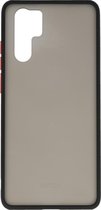 Hoesje Geschikt voor de Huawei P30 Pro - Hard Case Backcover Telefoonhoesje - Zwart