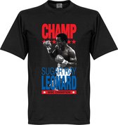 Sugar Ray Leonard Boxing Legend T-Shirt - XXXXL