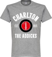 Charlton Athletic Established T-Shirt - Grijs - XXL