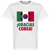 Gracias Corea! T-Shirt - Wit - XXL