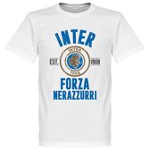 Inter Milan Established T-Shirt - Wit  - XL