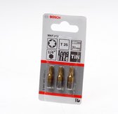 Bosch - MAXGRIP/T25 - 3 stuks