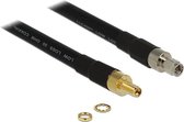 DeLOCK 13007 câble coaxial CFD400, LLC400 3 m SMA Noir