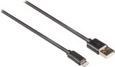 Câble Lightning vers USB-A 8 broches Goobay - USB2.0 - jusqu'à 3A / noir - 0,50 mètre