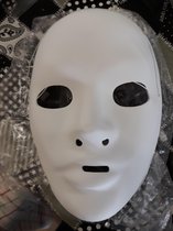 Gezichts masker Dun buigzaam kunststof gezichts masker voor te verven, versieren, of gewoon aan de muur