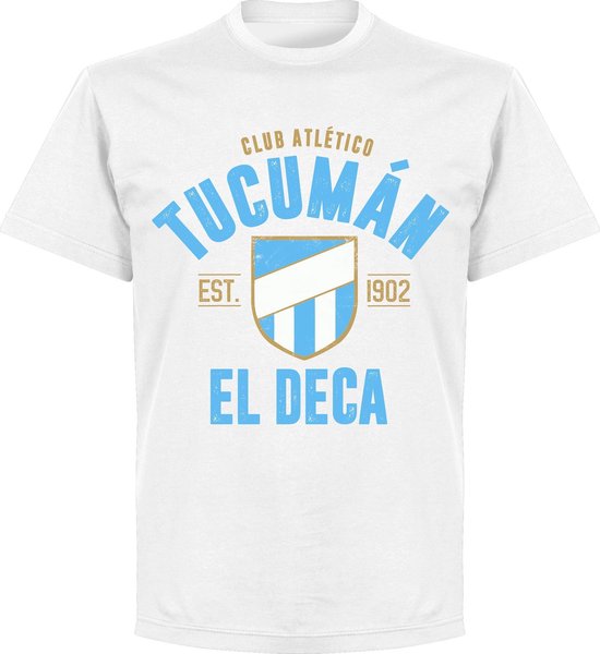 Atlético Tucaman Established T-Shirt - Wit - XS