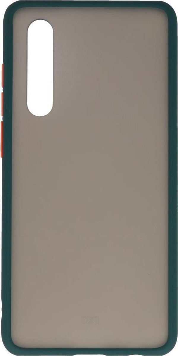 Hardcase Backcover voor Huawei P30 Donker Groen