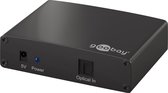 Goobay Digitale optische Toslink audio splitter 1 in - 4 uit met voedingsadapter