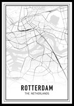 City Map Rotterdam B1 stadsposter