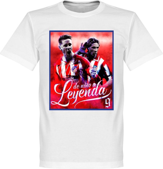 Torres Atletico Legend T-Shirt - Wit - 5XL