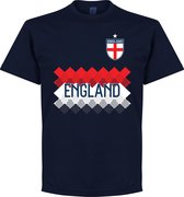 Engeland Team T-Shirt - Navy - XXXXL