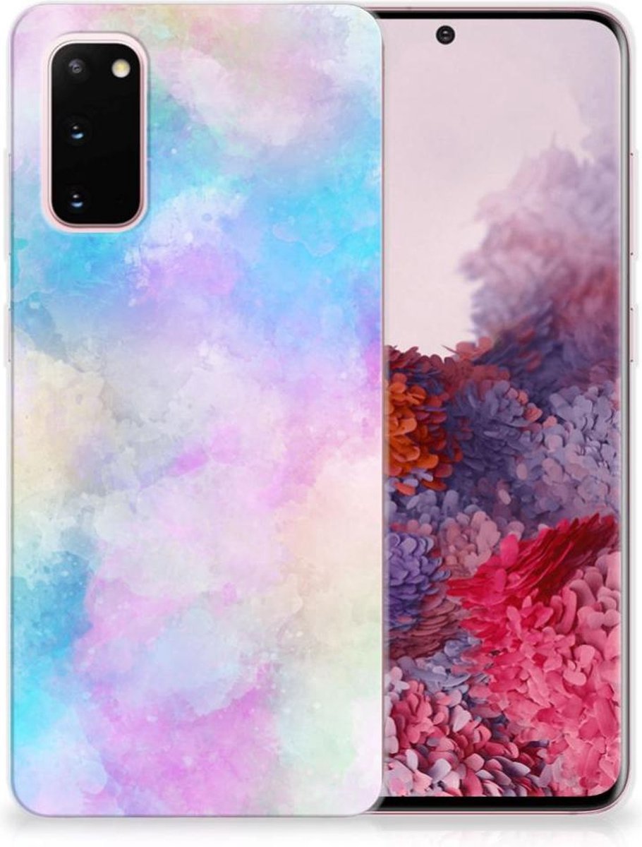 TPU Hoesje voor Hoesje maken Samsung Galaxy S20 Watercolor Light