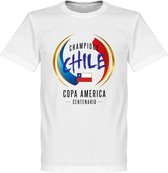 Chili COPA America Centenario 2016 Winners T-Shirt - XXXXXL