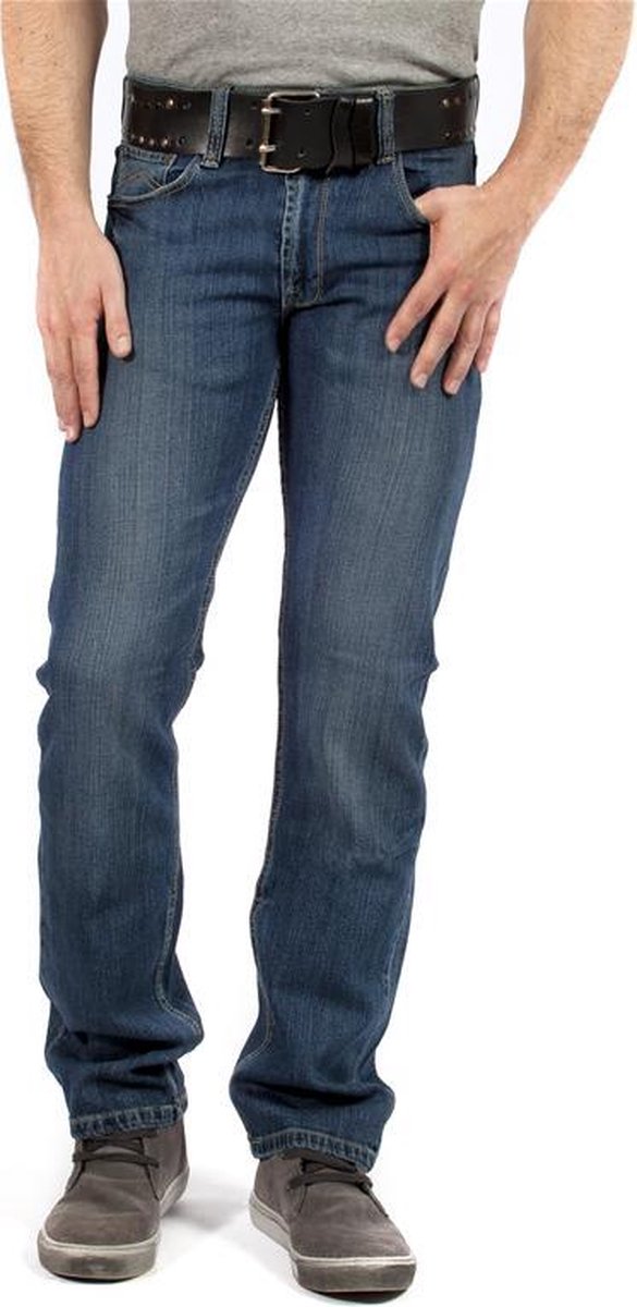 Maskovick Heren Jeans Clinton stretch Regular - Kleur: Dark Used - Maat: 42/30