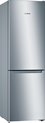 Bosch Serie 2 KGN33NLEB réfrigérateur-congélateur Autoportante 282 L E Acier inoxydable