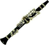 Magneet klarinet zwart