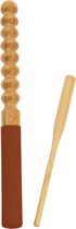 Rattlesnake Staafrasp Hout Bruin 25 Cm