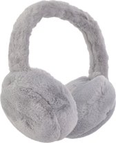 Melady Oorwarmers Ø 13 cm Grijs Polyester Rond Oorwarmers Dames