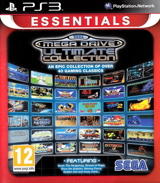 Ontaarden Fragiel kennis Sega Mega Drive Ultimate Collection - Essentials Edition | Games | bol.com