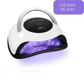 LIFETASTIC® Professionele Nagellamp-120 watt -LED-UV -Ingebouwde timer-Gellak-Gelnagels-Salon-Nageldroger-Krachtig-Manicure