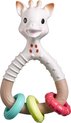 Sophie de giraf So'Pure Natur'rings Rammelaar - Baby Speelgoed - Kraamcadeau - Babyshower cadeau - 100% Biomaterialen - Vanaf 3 maanden - 14.5x8x5 cm - Meerkleurig