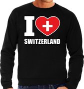 I love Switzerland sweater / trui zwart voor heren L