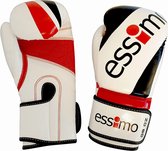 Essimo Tokyo  Vechtsporthandschoenen - Unisex - wit/zwart/rood